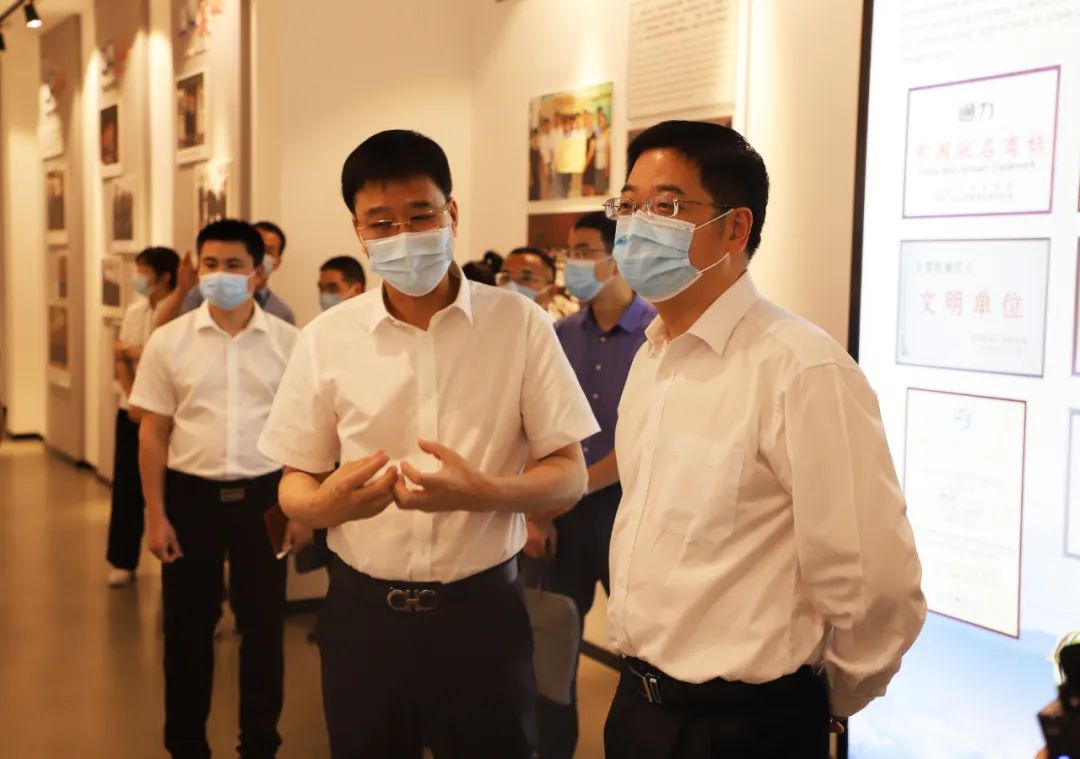 溫州市委常委、市紀委書記、市監(jiān)委主任張建明蒞臨通力科技調(diào)研